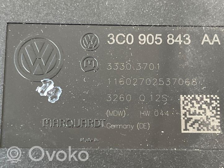 Volkswagen PASSAT B7 Blocchetto accensione 3C0905843AA