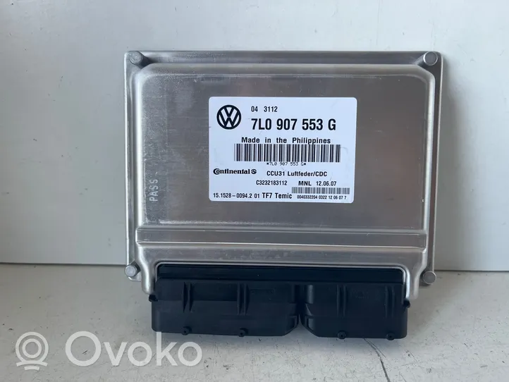 Volkswagen Touareg I Jousituksen ohjainlaite/moduuli 7L0907553G