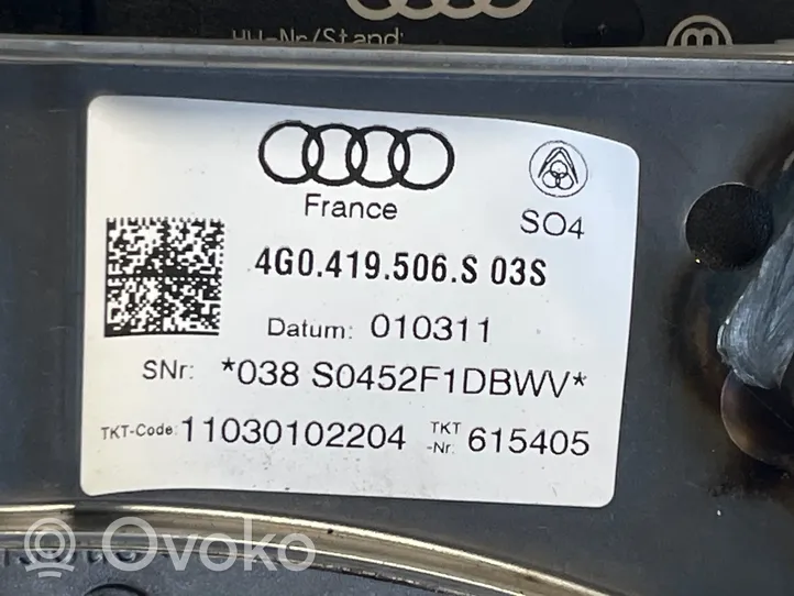 Audi A7 S7 4G Gruppo asse del volante 4G0419506S