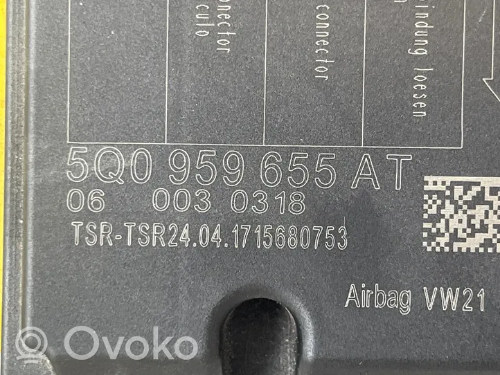 Skoda Superb B8 (3V) Sterownik / Moduł Airbag 5Q0959655AT