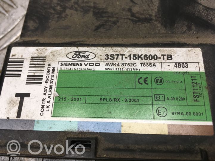 Ford Mondeo Mk III Moduł / Sterownik komfortu 3S7T15K600TB