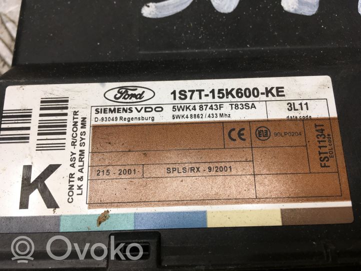 Ford Focus Moduł / Sterownik komfortu 1S7T15K600KE