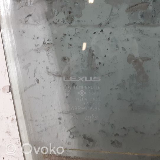 Lexus IS-F Etuoven ikkunalasi, neliovinen malli 43R00034