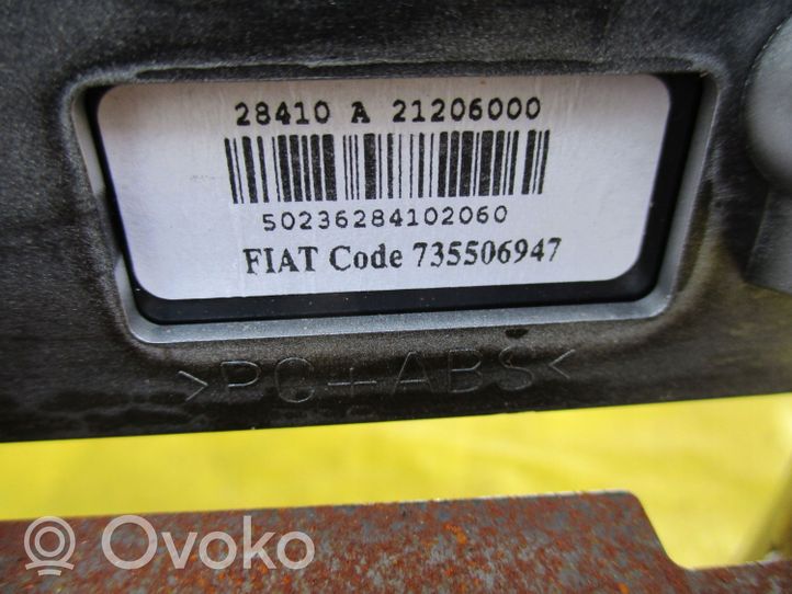 Fiat Grande Punto Konsola środkowa / Radio / GPS 735506947