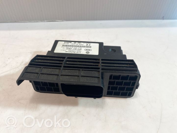 Audi Q7 4L Maitinimo valdymo blokas 4F0907280D