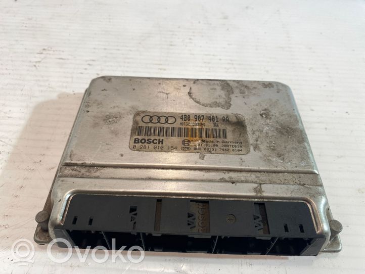 Audi A6 S6 C5 4B Calculateur moteur ECU 0281010154