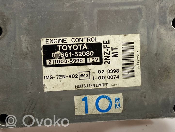 Toyota Yaris Variklio valdymo blokas 8966152080