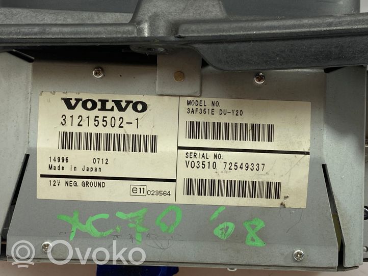 Volvo XC70 Pantalla/monitor/visor 312155021