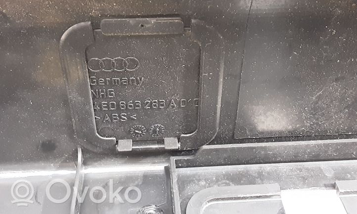 Audi A8 S8 D3 4E Protection de seuil de coffre 4E0863471B