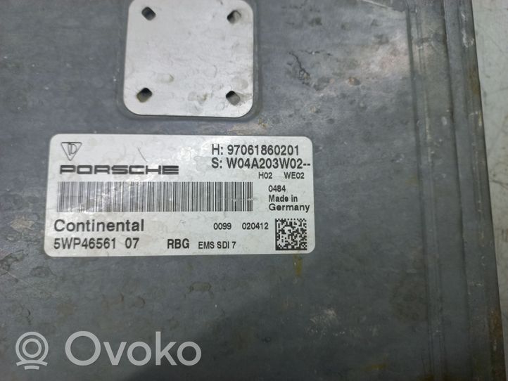 Porsche Panamera (970) Kit calculateur ECU et verrouillage 97061860201