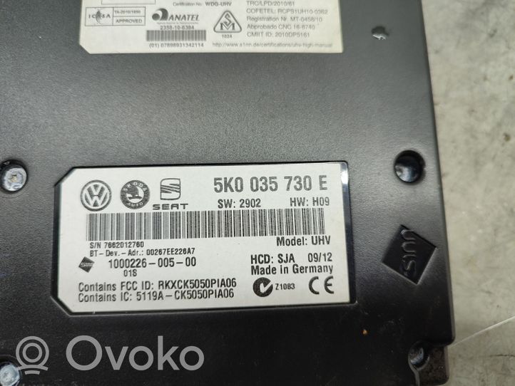 Volkswagen PASSAT B7 USA Bluetooth modulis 5K0035730E