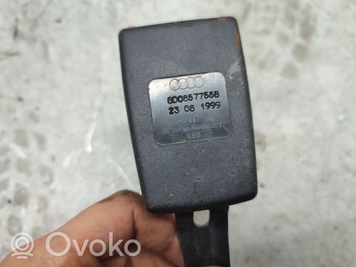 Audi A4 S4 B5 8D Klamra przedniego pasa bezpieczeństwa 8D0857755B