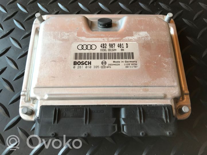 Audi A6 S6 C5 4B Calculateur moteur ECU 4B2907401D