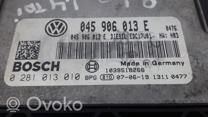 Volkswagen Polo IV 9N3 Calculateur moteur ECU 045906013E