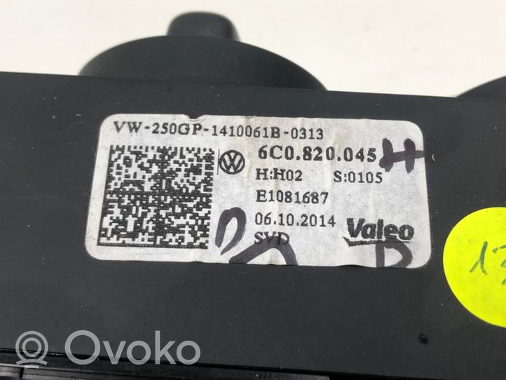 Volkswagen Polo V 6R Climate control unit 6C0820045H