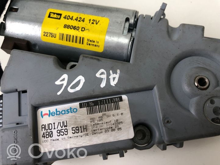 Audi A6 S6 C6 4F Unité de commande / module de toit ouvrant 4B0959591H