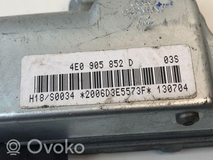 Audi A8 S8 D3 4E Ohjauspyörän lukitus 4E0905852D