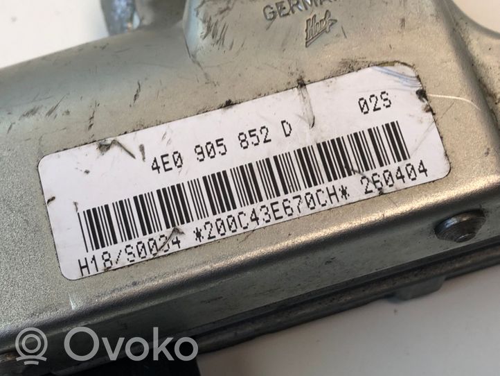 Audi A8 S8 D3 4E Verrouillage du volant 4E0905852D