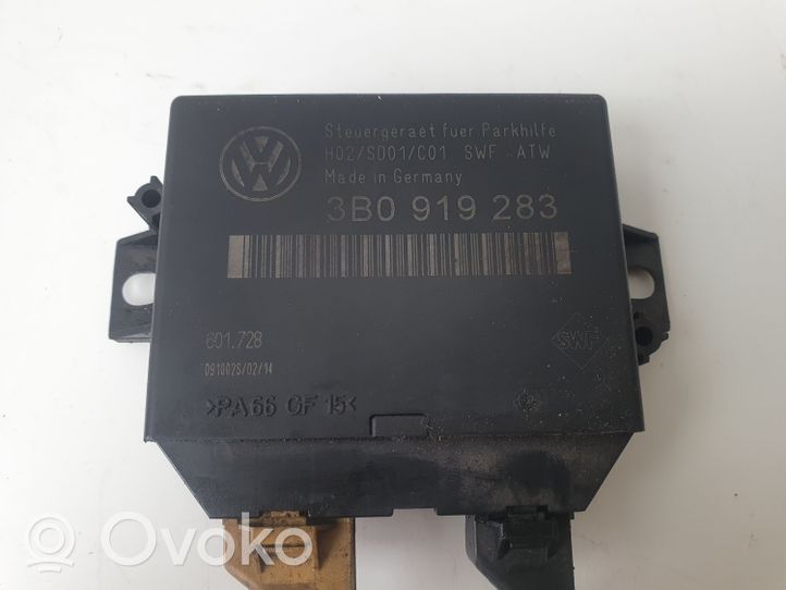 Volkswagen PASSAT B5.5 Centralina/modulo sensori di parcheggio PDC 3B0919283