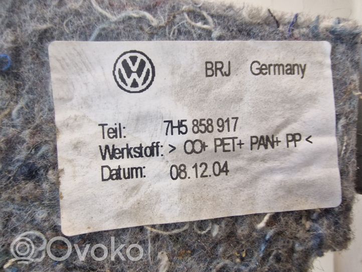 Volkswagen Transporter - Caravelle T5 Panelės apdailos skydas (apatinis) 7H5858723