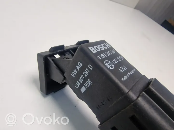 Volkswagen Touran I Przekaźnik / Modul układu ogrzewania wstępnego 038907281D