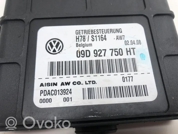 Audi Q7 4L Vaihdelaatikon ohjainlaite/moduuli 09D927750HT