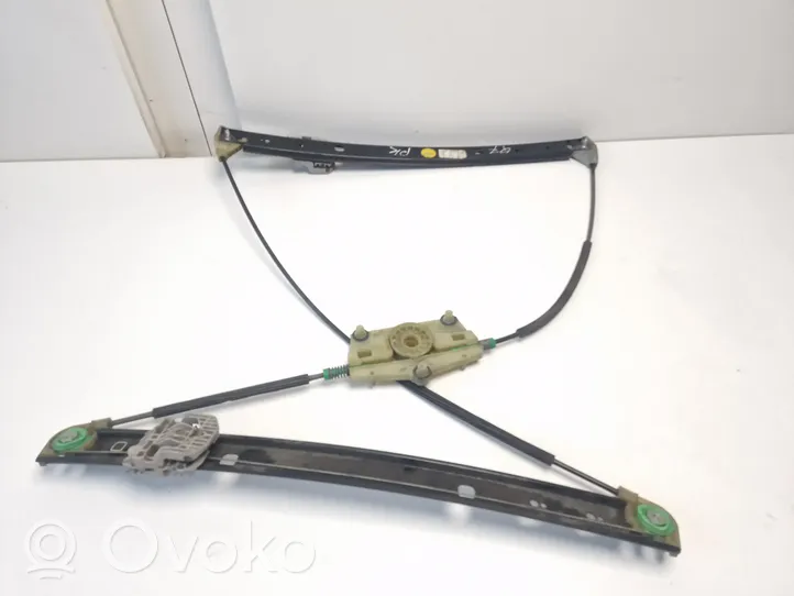 Audi Q7 4L Front window lifting mechanism without motor 4L0837461A