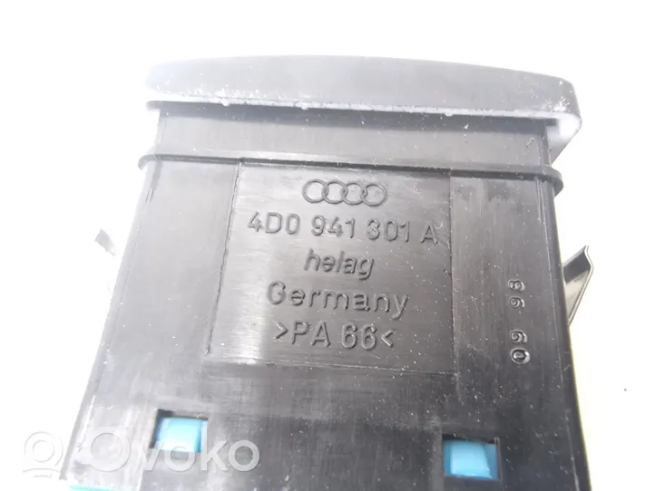 Audi A8 S8 D2 4D Interruttore di regolazione livello altezza dei fari 4D0941301A