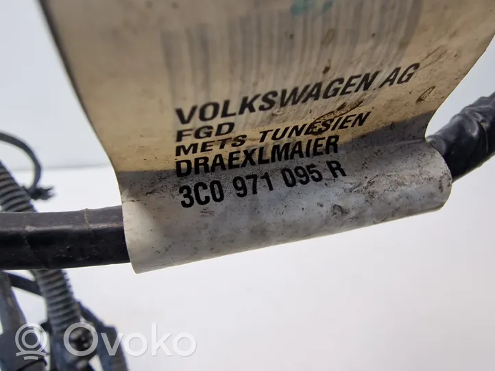 Volkswagen PASSAT B6 Parking sensor (PDC) wiring loom 3C0971095R
