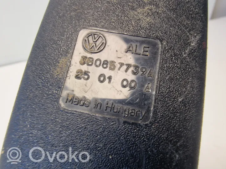 Volkswagen PASSAT B5 Keskipaikan turvavyön solki (takaistuin) 3B0857739A