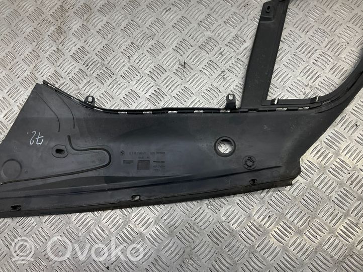 BMW 7 F01 F02 F03 F04 Rivestimento della modanatura della chiusura del vano motore/cofano 7019801