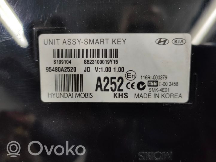 KIA Ceed Keyless (KESSY) go control unit/module 95480A2520