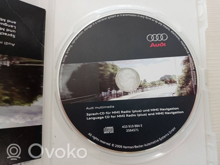 Audi A6 S6 C7 4G Mappe di navigazione su CD/DVD 4G0919884E