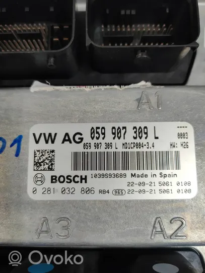 Audi Q7 4M Centralina/modulo motore ECU 059907309L