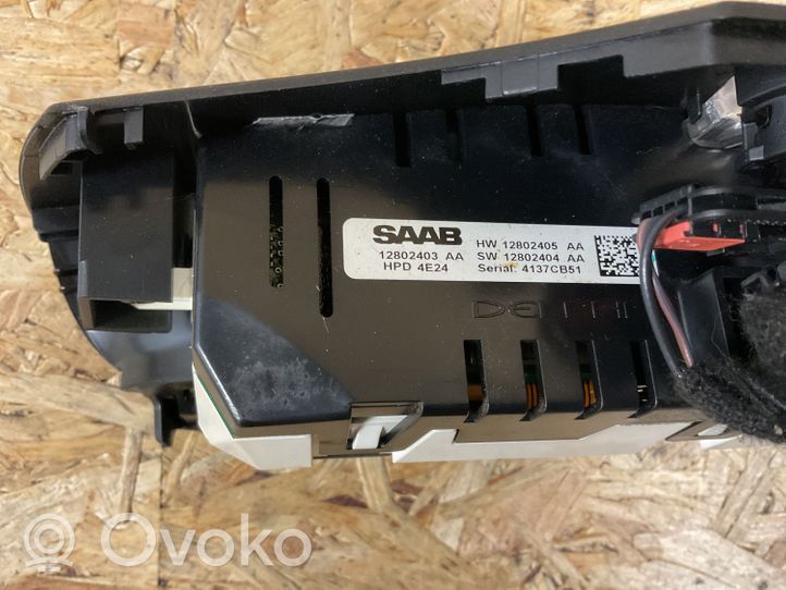 Saab 9-3 Ver2 Zegar 12802404AA