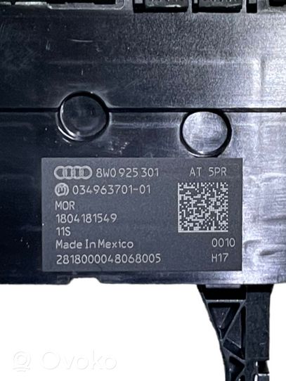 Audi A4 S4 B9 Zestaw przełączników i przycisków 8W0925301