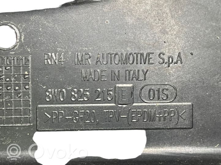 Audi A4 S4 B9 Couvre-soubassement arrière 8W0825215E