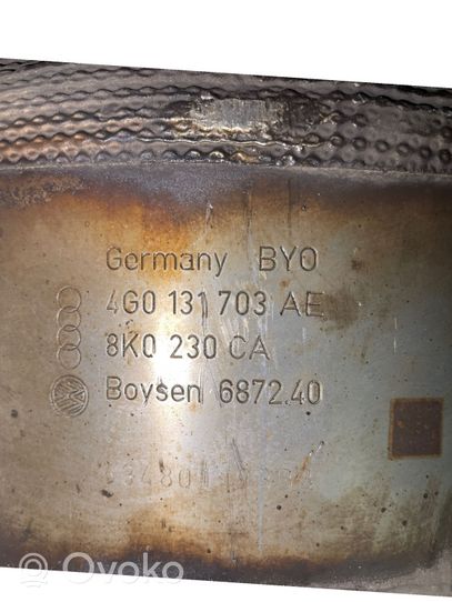 Audi A4 S4 B9 Katalizatorius/ FAP/DPF kietųjų dalelių filtras 4G0131703AE