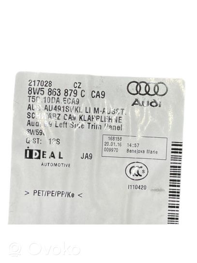 Audi A4 S4 B9 Tavaratilan sivuverhoilu 8W5863879C