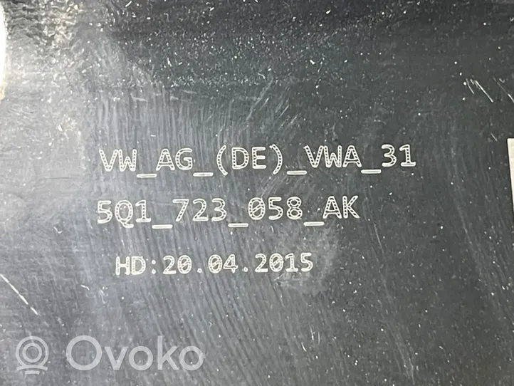 Volkswagen Golf VII Pédale de frein 5Q1723058AK