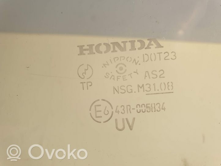 Honda FR-V Vitre de fenêtre porte arrière E643R005834