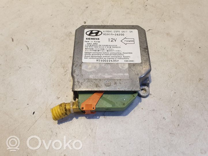 Hyundai Santa Fe Airbag control unit/module 9591026200