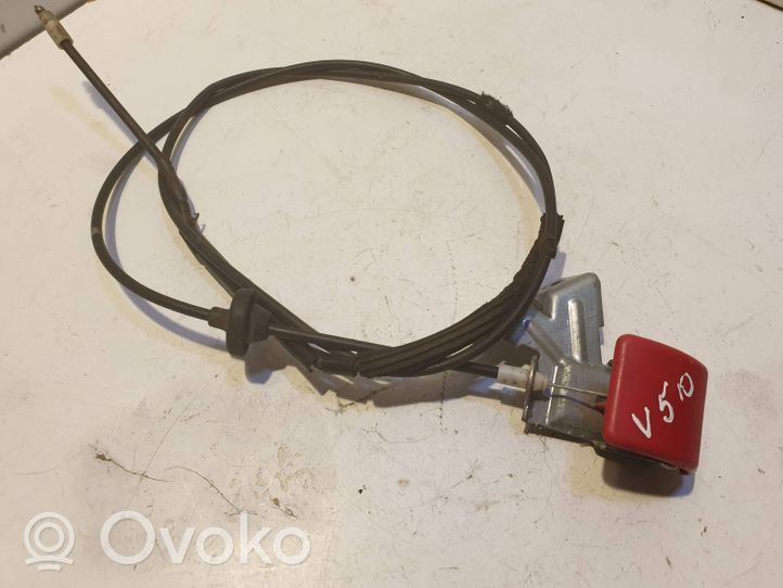 Volvo V50 Système poignée, câble pour serrure de capot 