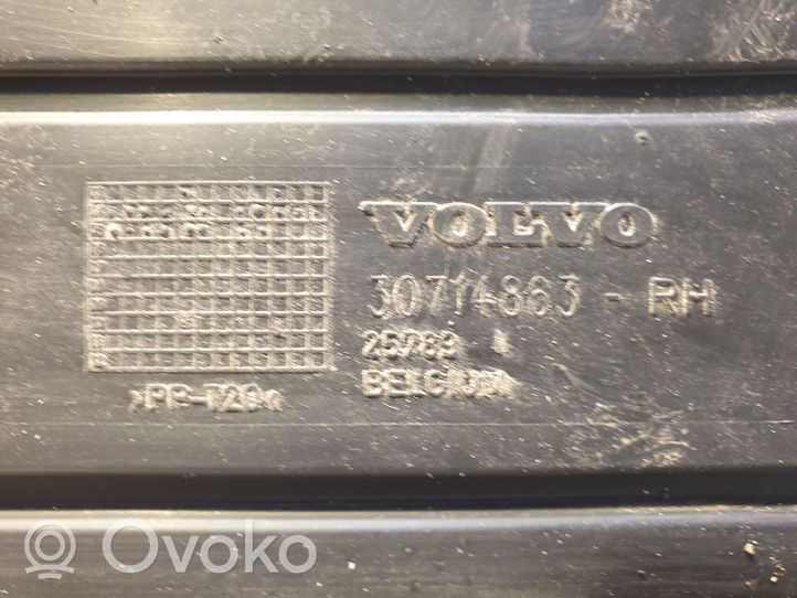 Volvo V50 Couvre soubassement arrière 30714863