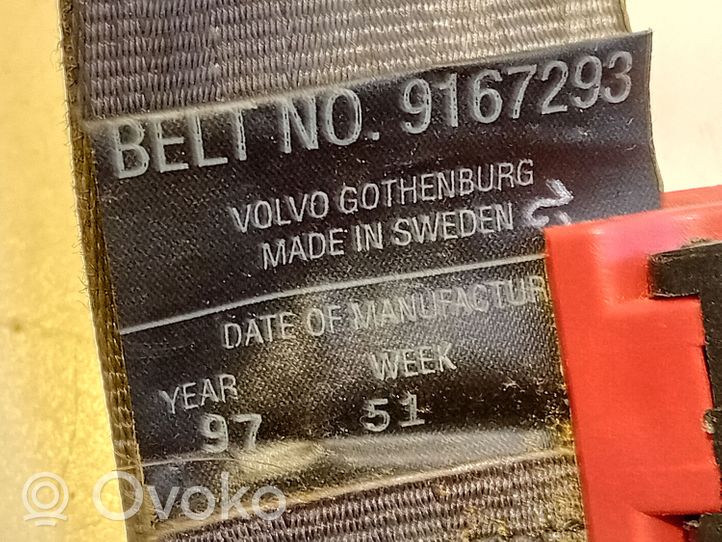 Volvo S70  V70  V70 XC Takaistuimen turvavyö 9174682