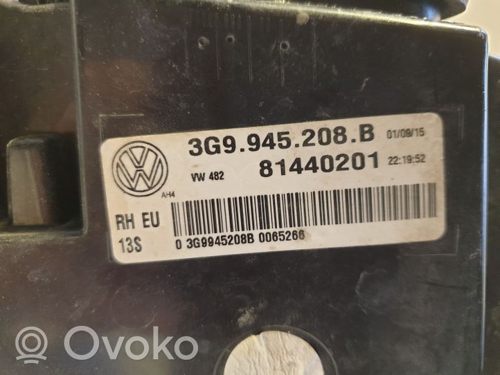 Volkswagen PASSAT B8 Galinis žibintas kėbule 3G9945208B