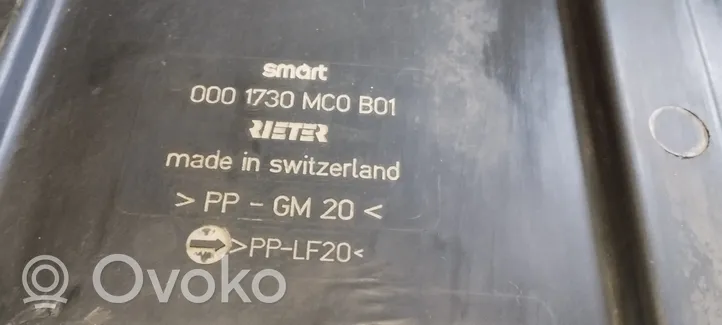 Smart ForTwo I Moottorin alustan välipohjan roiskesuoja 0001730MC0B01