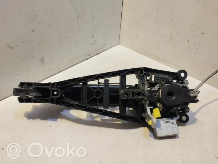 Opel Astra H Klamka zewnętrzna drzwi przednich 24463523