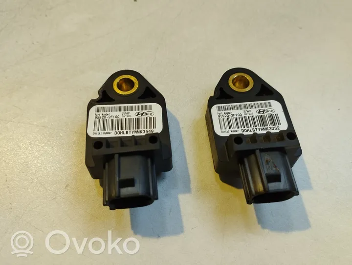 Hyundai Getz Sensor impacto/accidente para activar Airbag 959202F100