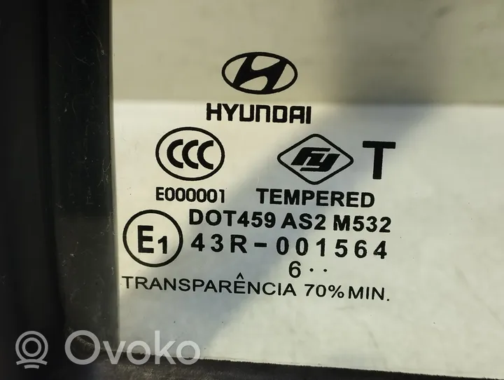 Hyundai Getz Szyba karoseryjna drzwi tylnych DOT459AS2M532